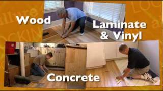 How to install Allure Easy Lock LVT Flooring [upl. by Sgninnej846]