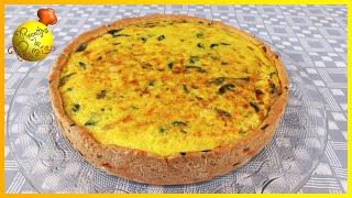 QUICHE DE BACALHAU E LEGUMES  🍎 Receitas do Paraíso [upl. by Naj]