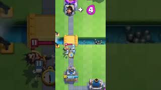 Skeletons counter  1 to 6 Elixir  clashroyale clashroyalememes supercell [upl. by Pascal960]