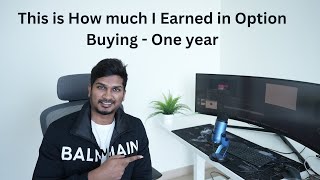 ONE YEAR VERIFIED PNL OPTION BUYING  THE MADRAS TRADER [upl. by Llevram]