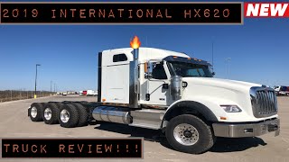 2019 International HX620 truck review [upl. by Christabelle]