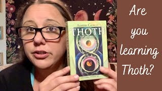 Thoth Tarot Study A Beginners Tips amp Tools [upl. by De377]