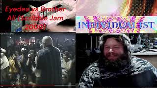 REACTING TO OLD RAP BATTLES Blind Fury VS K 9ine Eyedea VS Brother Ali Eyedea VS Propane [upl. by Akin]