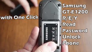 Samsung GTE1200R Read Password [upl. by Yra]