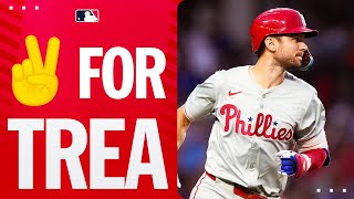 ✌️ FOR TREA TURNER 2 HR for Phillies shortstop [upl. by Eelirol]