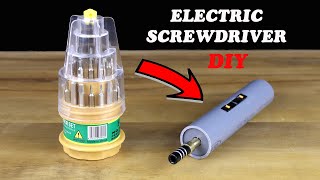 How to make Powerful Electric Screwdriver [upl. by Pauletta348]