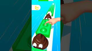 3D POP RUN Game Level 70 shorts shortsvideo [upl. by Ecnaralc648]