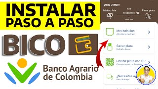 Cómo registrarse en BICO fácil y rápido desde celular  Banco Agrario de Colombia [upl. by Nuyh]