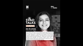 Aisha Suhail SVAD Talk [upl. by Dietrich]