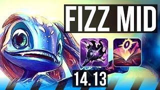 FIZZ vs YASUO MID  Rank 8 Fizz 711 Godlike  EUW Challenger  1413 [upl. by Adnaugal586]