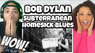 FIRST TIME HEARING Bob Dylan  Subterranean Homesick Blues REACTION [upl. by Maidy651]