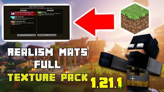 How To Download amp Install Realism Mats Full Texture Pack for Minecraft 1211 [upl. by Ajani]