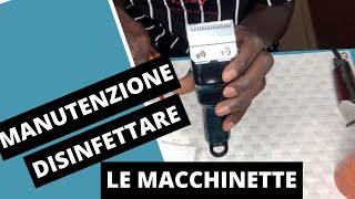 Come fare la MANUTENZIONE e come DISINFETTARE le macchinette [upl. by Llerrad995]