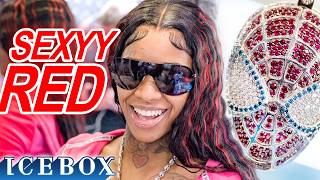 Sexyy Red Drops 100K on New Jewelry amp Shuts Down Icebox [upl. by Nelak]