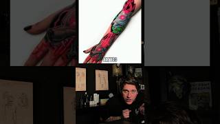 Neon Traditional Tattoos🌟 Artist Mike Stockings shortvideo [upl. by Myrtice]