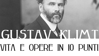 Gustav Klimt vita e opere in 10 punti [upl. by Ecined]