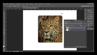 Как закруглить изображение в фотошопе и сделать круглые картинки [upl. by Lokkin]