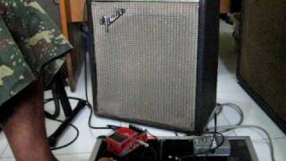 Tone Demo 1970s Fender Musicmaster Bass Amplifier [upl. by Ydnor]