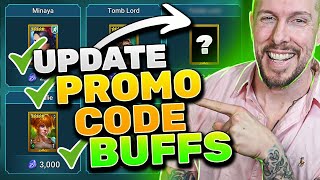 NEW PROMO CODE amp UPDATE NEWS we HAVE to talk [upl. by Anaek]