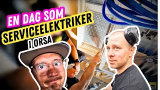 En dag som SERVICEELEKTRIKER i Orsa [upl. by Carew368]