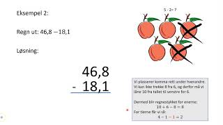 6 Tallære Subtraksjon Minus➖ [upl. by Kelson417]