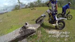 How to static balance on a trials bike︱Cross Training Trials Techniques [upl. by Audie]