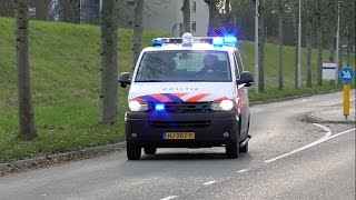 Hulpdiensten met spoed naar een ernstig ongeval in Gorinchem [upl. by Haig]