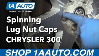 How to Remove Spinning Lug Nut Caps [upl. by Ailiec]