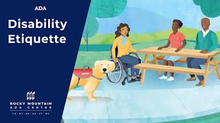 Disability Etiquette  Respectful Ways To Interact with People With Disabilities [upl. by Polish]