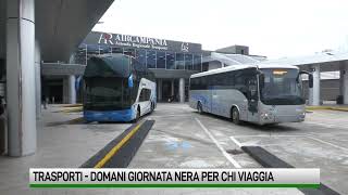 Trasporti Venerdì nero per chi viaggia 24 ore di sciopero [upl. by Yraeht782]