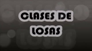 CLASES DE LOSAS [upl. by Rodolfo697]