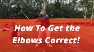 How To Position Your Elbows in the Golf Swing Easy Swing Tip To better Golf PGA Pro Jess Frank [upl. by Rosetta]