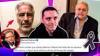 La LISTA de FAMOSOS de Epstein y RIP Carlos Bremer de SHARK TANK [upl. by Thorpe]