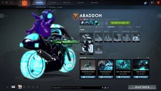 Abaddon  Neon Rider Mod Dota2modscom [upl. by Hemminger]