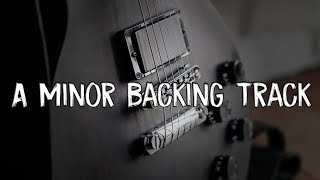 Chill A Minor Guitar Backing Track  Am F C G  72 BPM for Soloing amp Improvisation [upl. by Nallaf]