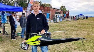 WORLD´S FASTEST RC MODEL HELICOPTER FLIGHT SPEED 319 KMH 198 MPH FLIGHT DEMONSTRATION [upl. by Ardnic]