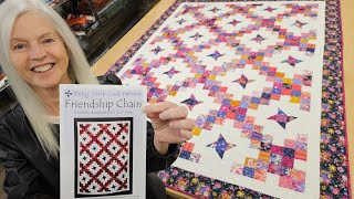 Lovely quotFriendship Chainquot Quilt Tutorial [upl. by Cirederf]