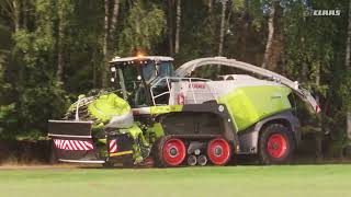 CLAAS  ORBIS 900 With automatic transport protection [upl. by Bithia262]