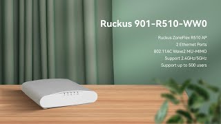 Ruckus ZoneFlex R510 AP 901R510WW00 Unboxing amp Introduction [upl. by Reilamag]