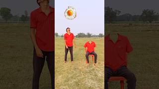 Matching twin brotherr flying body parts vs Eating candy egg amp Catching brown catt funny video😂😀 [upl. by Idelia284]