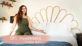 Cheap and easy DIY boho headboard [upl. by Thora701]