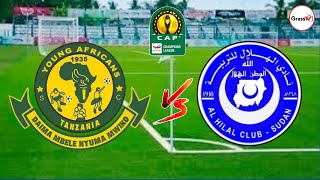 🔴LIVE YANGA SC VS AL HILAL  MECHI YA LIGI YA MABINGWA CAF CHAMPIONS LEAGUE 2425 [upl. by Calley512]