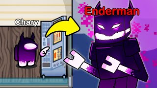 Dont Play with Titan Enderman in Among Us 😱 [upl. by Edana784]