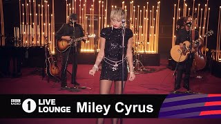 BBC Radio 1 Live Lounge Miley Cyrus [upl. by Amyaj273]