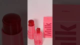 Milk Makeup Cooling Water Jelly Tint Lip  Cheek Stain MilkMakeup cheekstain tintedblush [upl. by Lipinski5]