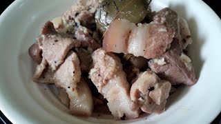 Pork Pinatisan  Pinatisang Baboy Recipe  Easy Pork ShoulderKasim Recipe [upl. by Otila]