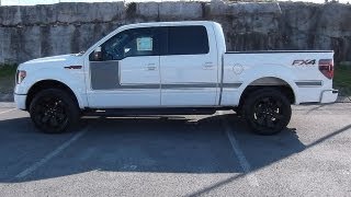 2013 FORD F150 FX4 APPEARANCE PACKAGE 50 WHITE 402A AT FORD OF MURFREESBORO 8884391265 [upl. by Ila]