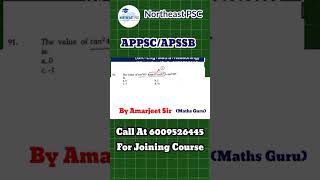 APSSB Previous Year Questions I Elementary Maths I by Amarjeet Sir shorts apssb [upl. by Marchelle]