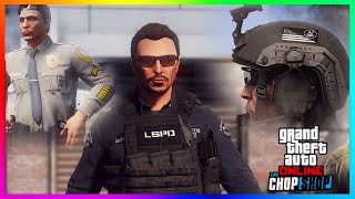 UNLOCK ALL RARE POLICE OUTFITS Cop Noose INTERCEPTOR CAR GTA 5 Chop Shop DLC GTA Online Update [upl. by Adnohsal417]