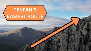 The Easiest Route Up Tryfan in Snowdonia  Stunning Drone Footage [upl. by Hathcock266]